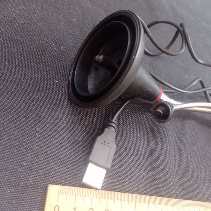 Веб-камера Usb с микрофоном f=3.85mm. 10x Digital Zoom Гибкий ствол и Logitech p/n 860-000333