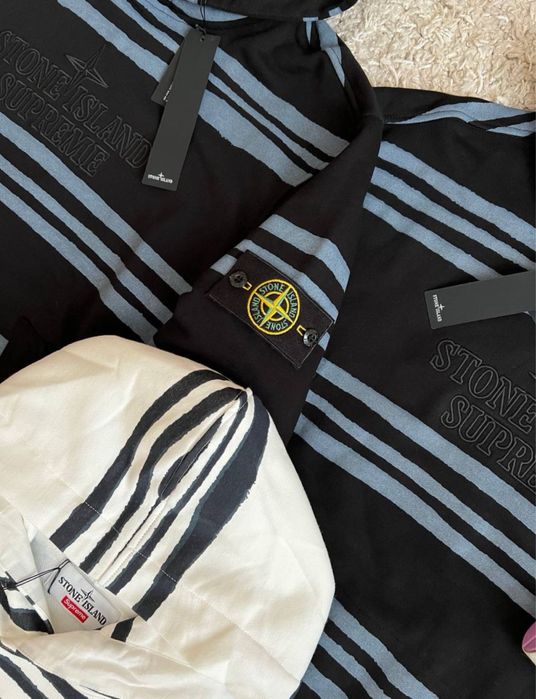 ‼️БЕЗ ПЕРЕДОПЛАТ‼️ Худі Stone Island x Supreme