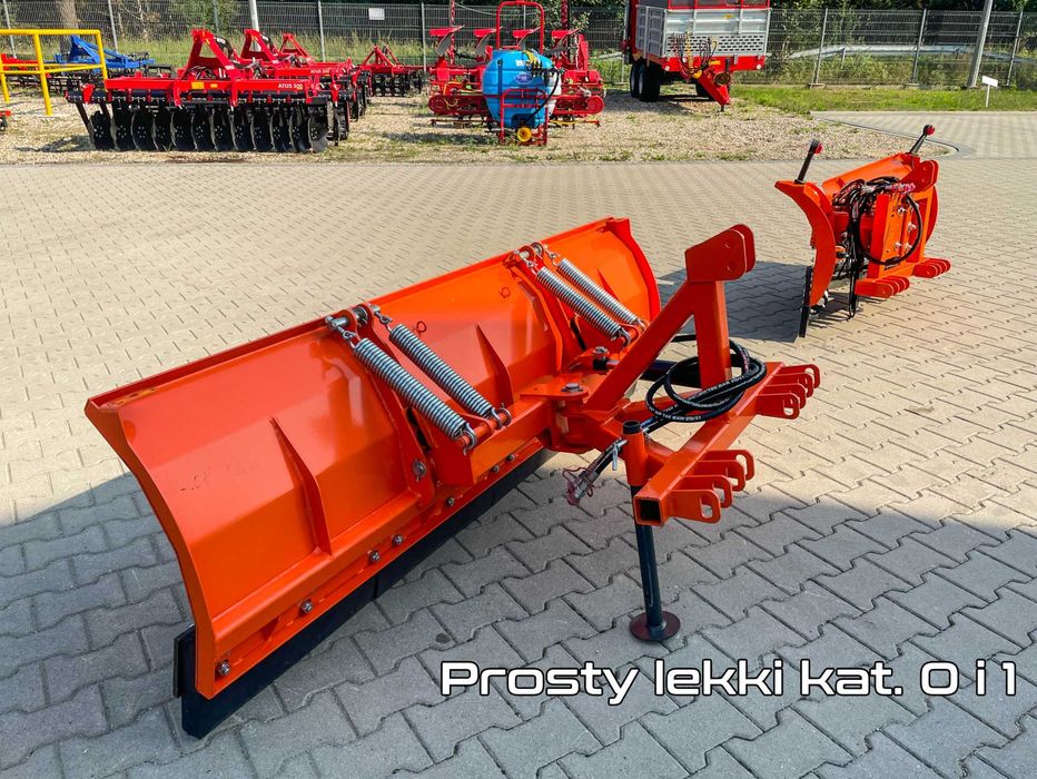 RATY* Pług Śnieżny Prosty Komunalny 1,5 -2,2m TUZ Hydrauliczny