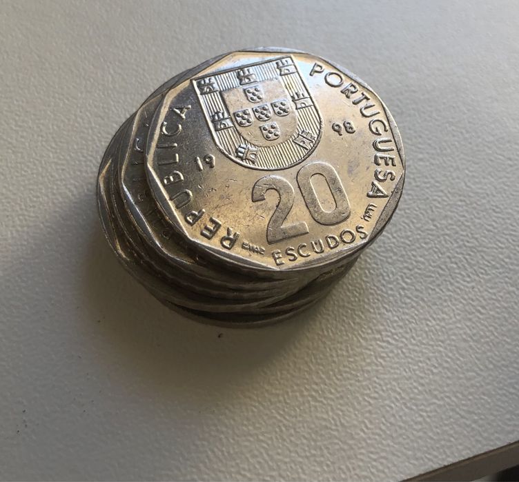 175 Moedas de 20 escudos