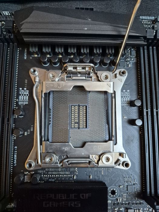 Płyta główna Asus strix x99 ddr4 + procesor i7-6800k