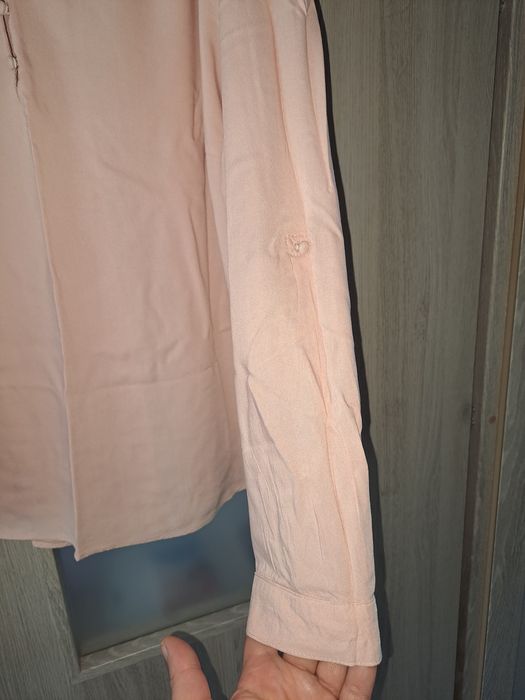 Bluzka pudrowy róż  r. 46