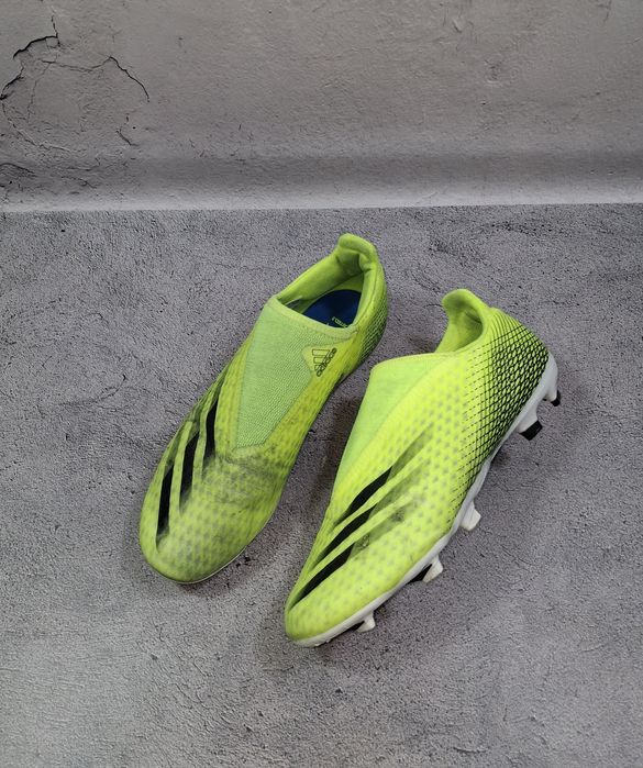 Бутсы Adidas X Ghosted LL футбольные копочки X Speedportal 24 25