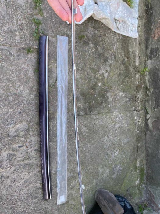 Mercedes-Benz W220 молдинги заднего бампера