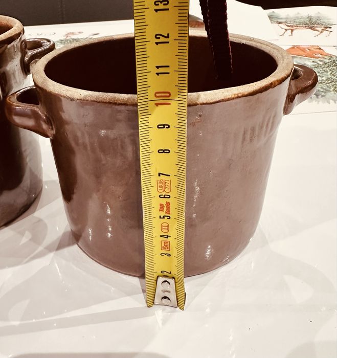 Stare garnki gliniane FNK Bochnia