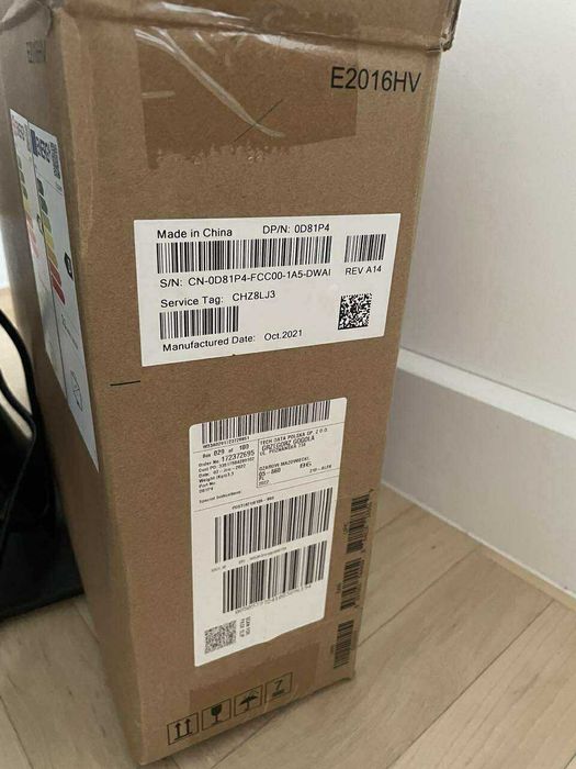 Monitor Dell E2016HV – 20" HD