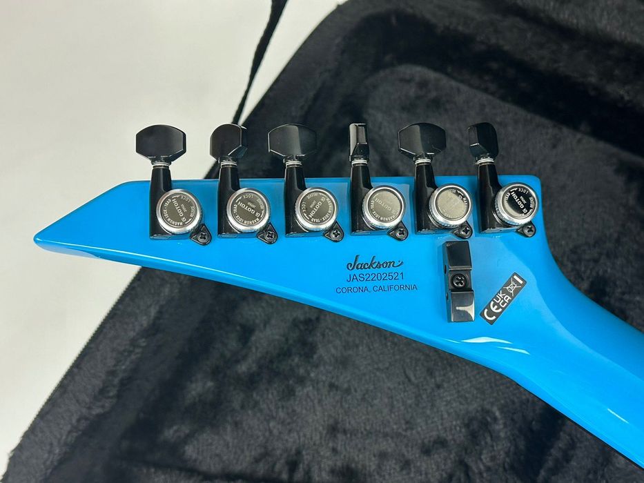 Ація! 2022 USA Jackson Soloist SL3 Riviera Blue (NEW, ebony, 1500!$)