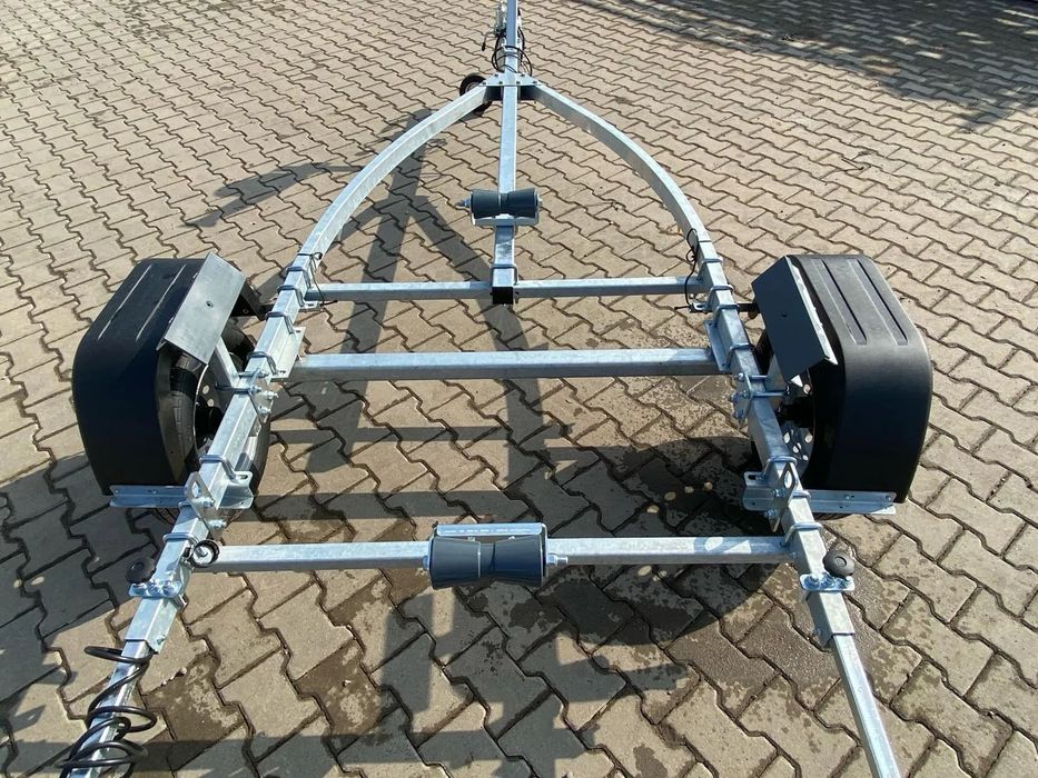 Temared Dostawa Przyczepka Podłodziowa Dmc750kg Łódź Do 4,3M