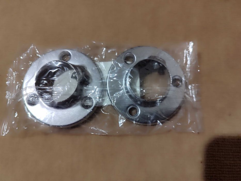 Труба мебельная DC25ммx0,6ммx2м,стальная,новая и флянец 25мм