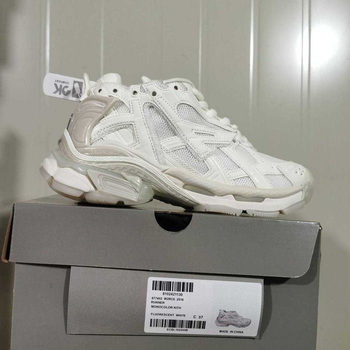(БЕЗ ПЕРЕДОПЛАТИ)Balenciaga Runner White баленсіага раннер білі