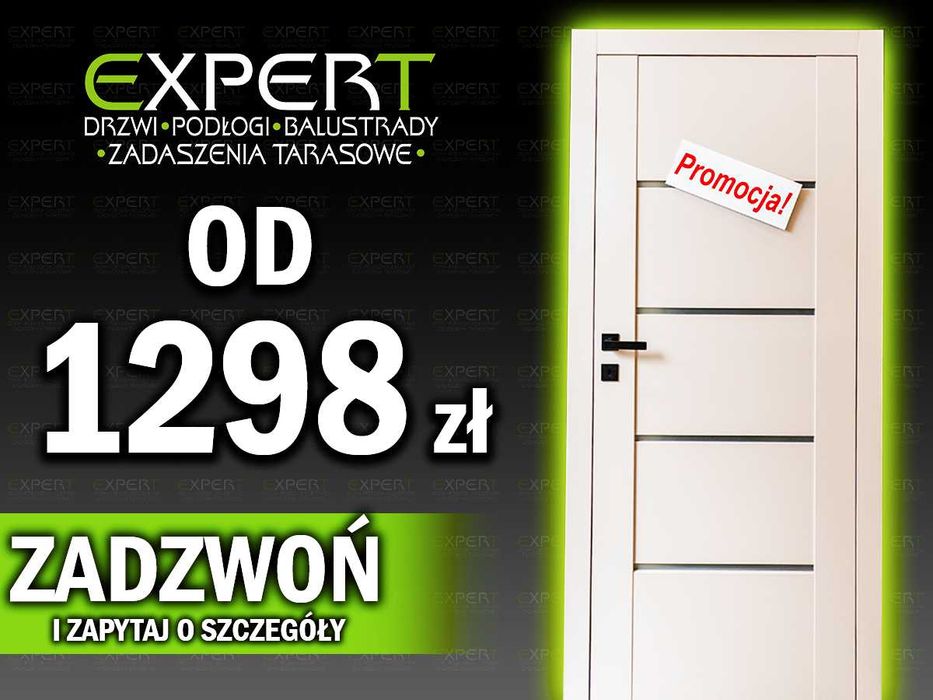 Montaż, transport, pomiar + drzwi i ościeżnica! Gwarancja!