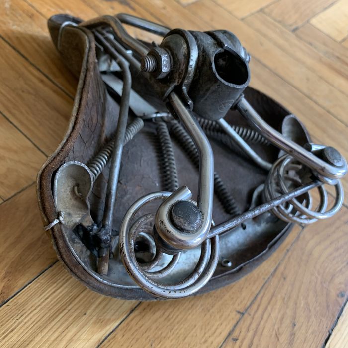 Ретро сідло для велосипеда ссср