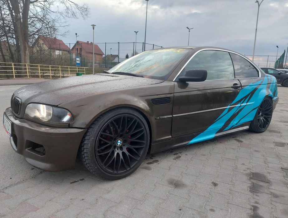 Bmw E46 Coupe Styl M3 2.5+LPG Banan Skóra Drift Alu 19 Nowy Gwint Tuning Popcorn Okazja!!