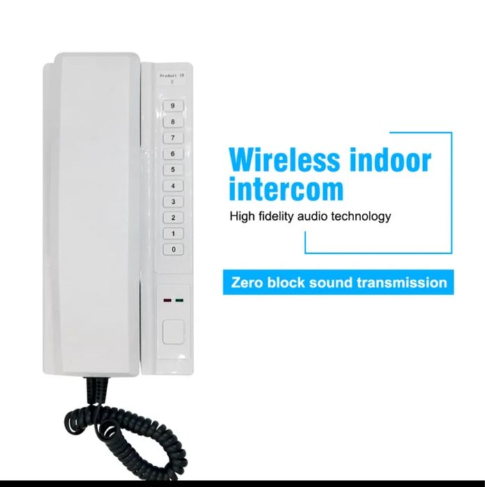 2 szt. Telefon interkom bezprzewodowy