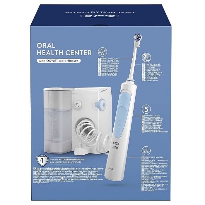 Іригатор Oral-B Braun MD20 OxyJet | Стаціонарний | Для всієї родини