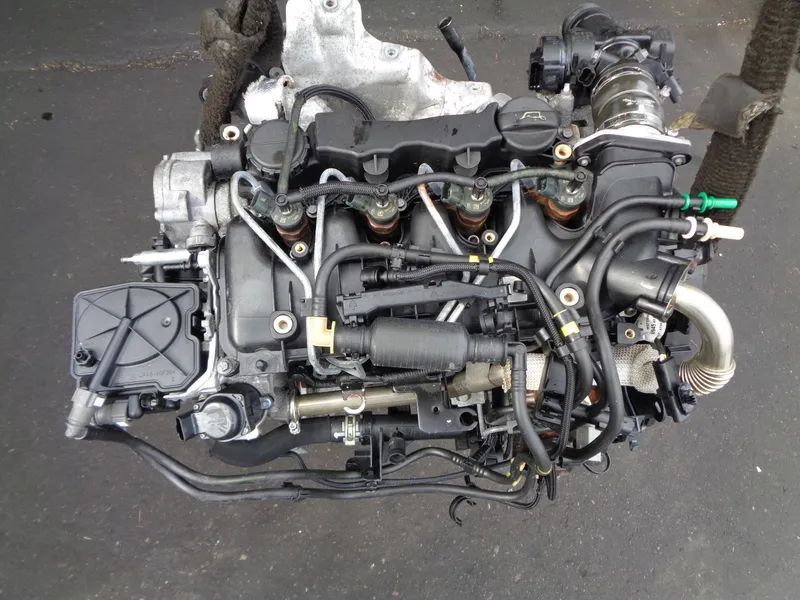 silnik peugeot citroen 1.6 hdi 9hz 08r kompletny