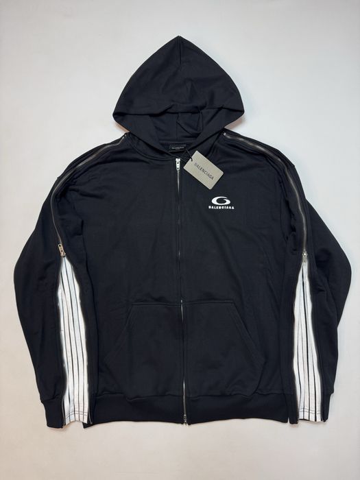 Зіп худі Balenciaga Unity Stripes M L ERD Vetements