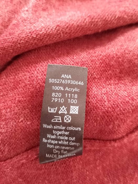 Bordowy kardigan, George, rozmiar 40