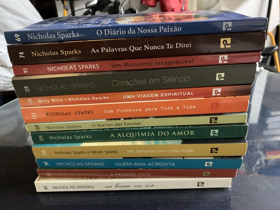 Colecao Livros Nicholas Sparks