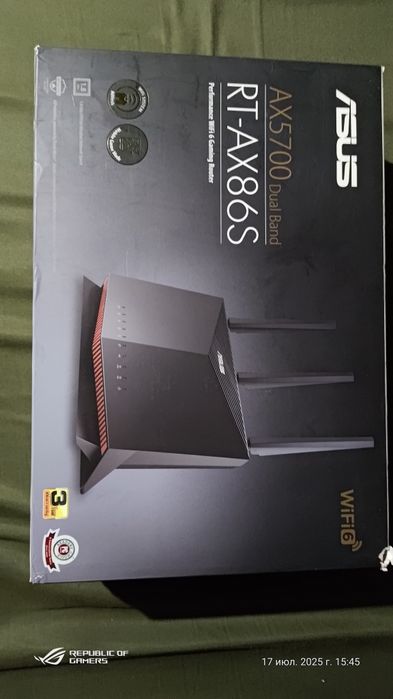Роутер Asus RT AX86S