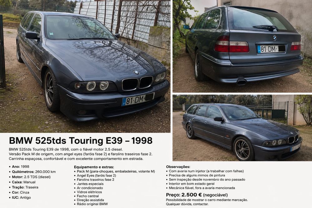 Bmw  E 39 - 1998