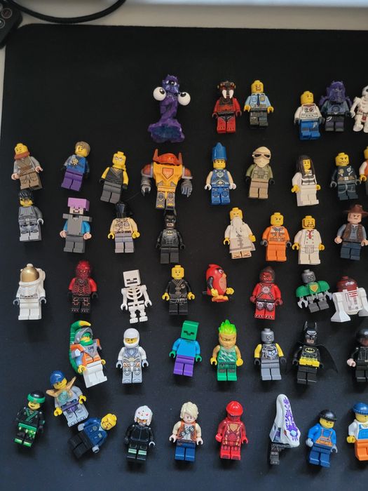 Klocki lego figurki-duży mix-100 figurek