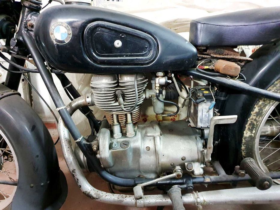 Mota BMW R25/3 de 1955