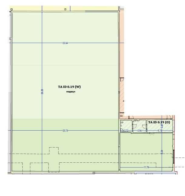 Magazyn 1000 m2 na parterze Wersalska 47/75 Teofilów