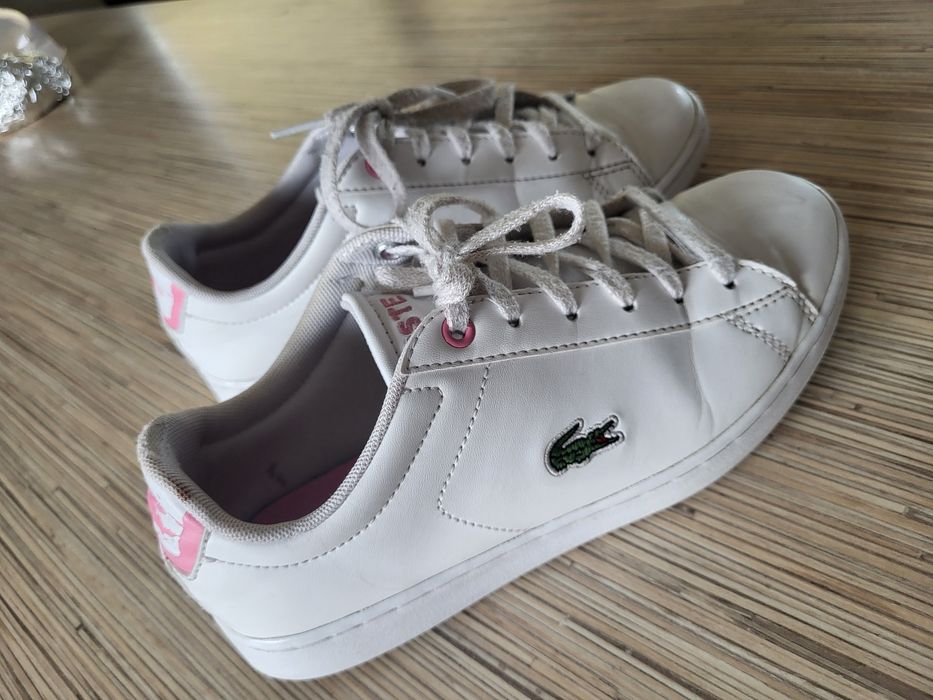 Adidasy LACOSTE dla dziewczynki