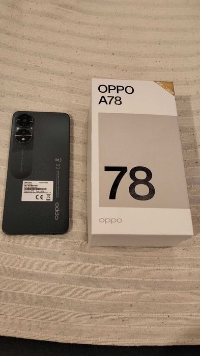 Oppo A78 4G impecável, ecrã Amoled 6,4", carregador rápido 67W