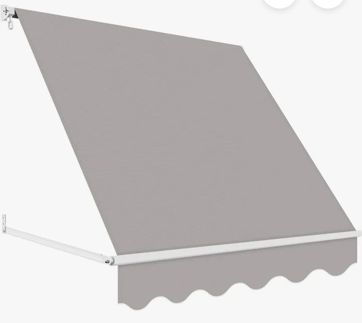 Várias armações de toldo manual
