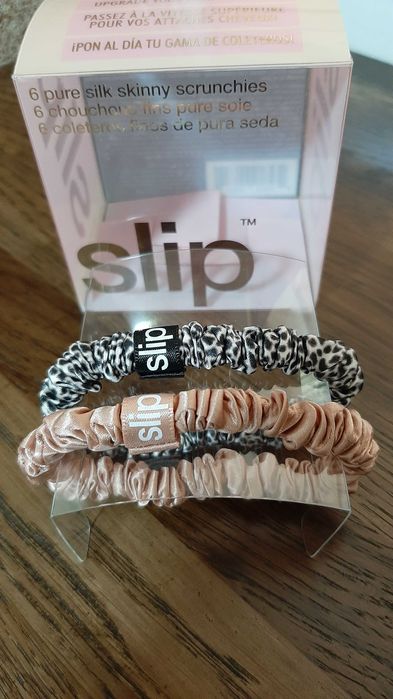 USA Slip Silk Шовкові гумки для волосся, різні кольори, Skinny, Midi