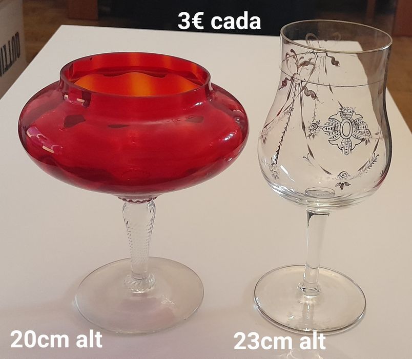 Loiças variadas vidro