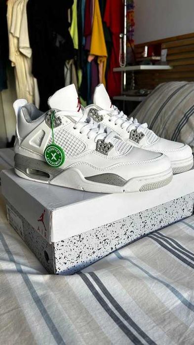 Jordan 4 Retro White Oreo | Oryginał | Nowy | Rozmiar42