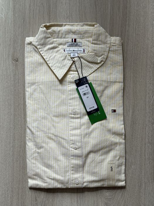 Дві сорочки Tommy Hilfiger рожева та жовта