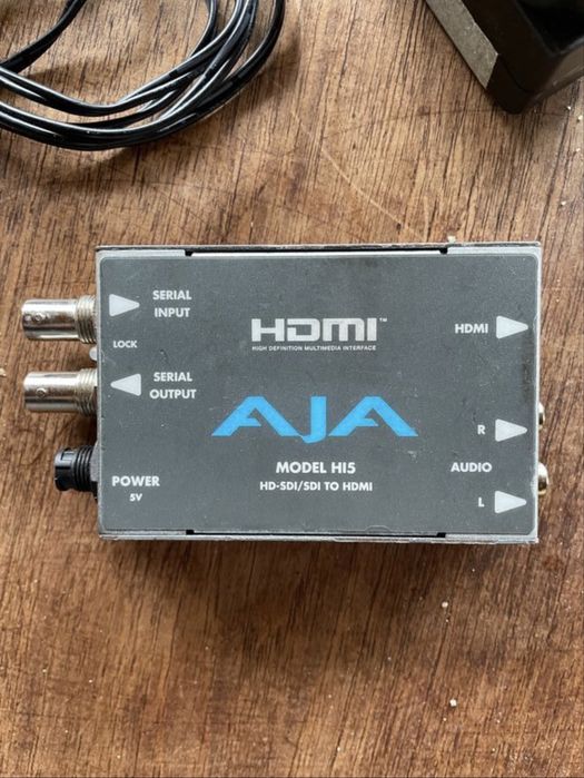 Aja Hi5 - Conversor Sdi para Hdmi