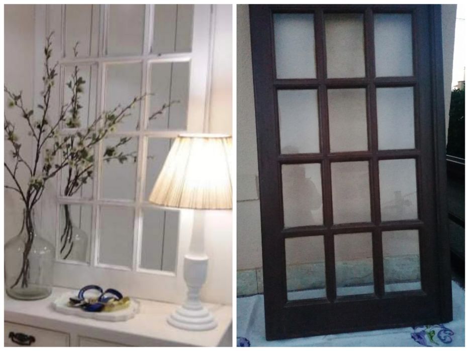 MOLDURAS em Painéis de madeira maciça - de janela adaptada a elegante objeto decorativo