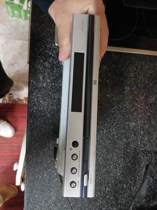 DVD LG cinzento usado