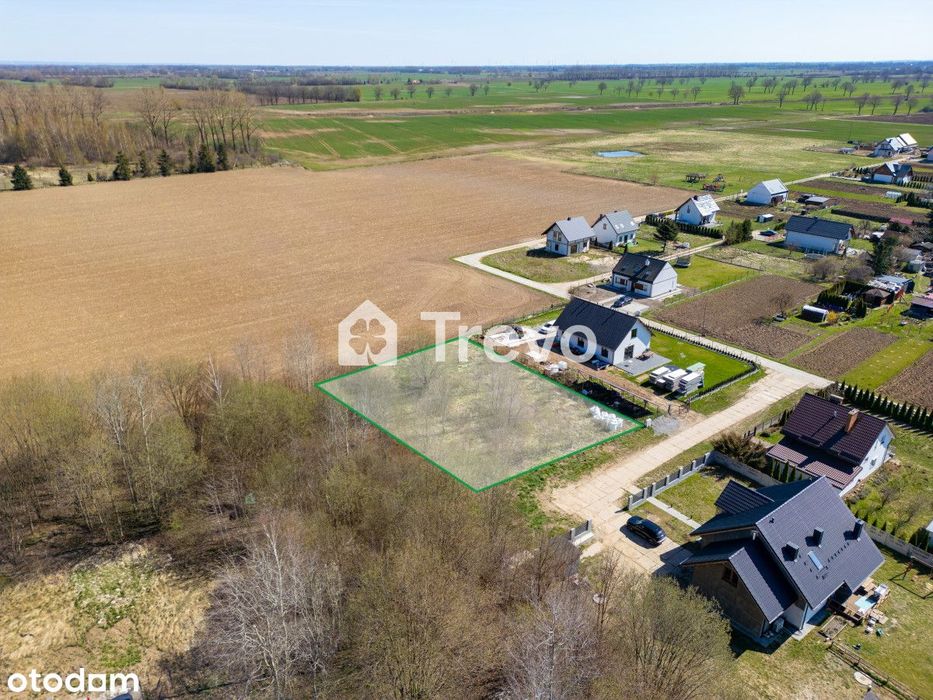 Działka budowlana 1200 m² | Trutnowy | Media