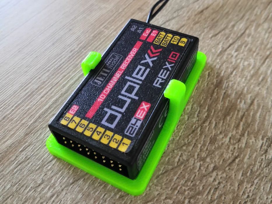 Suporte p/ Jeti REX10 (REX10 Assist / REX10A)