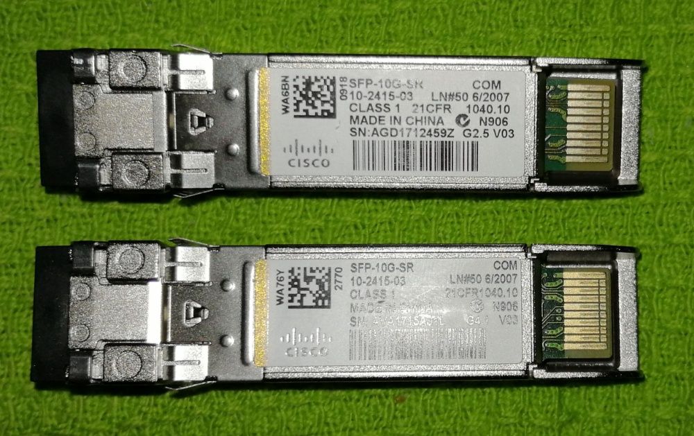 Cisco SFP 10Gigabit64550487045507121