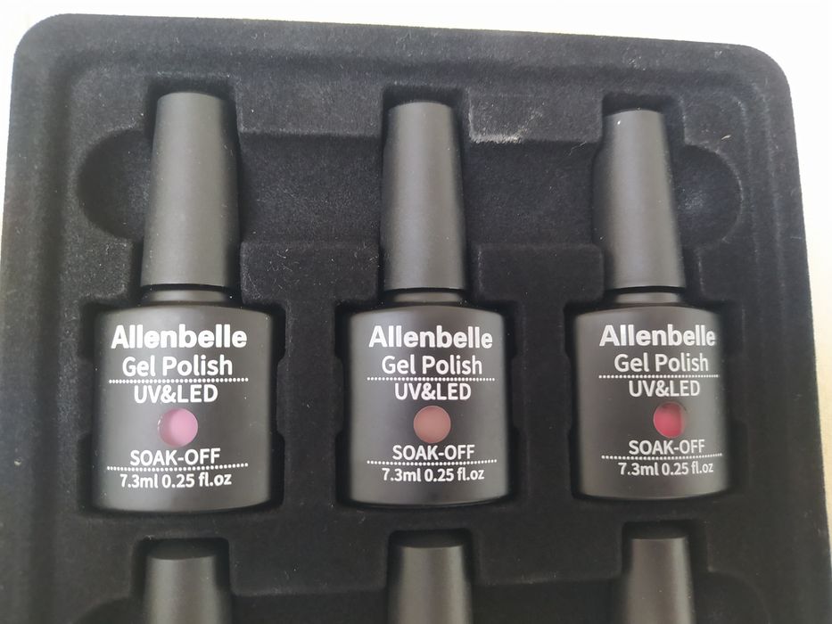 Lakiery UV LED Allenbelle Nagellack żele do paznokci