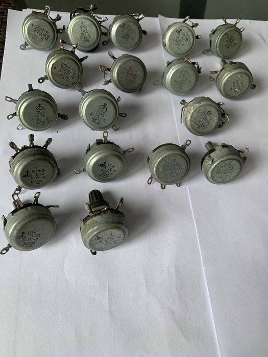 Резисторы СП-1 СП-3 радиодеталь Потенциометры переменные сопротивления