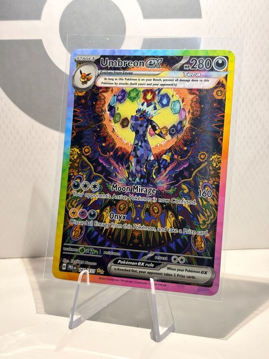 Pokémon TCG Umbreon EX 161/131 Karta Prismatic Evolutions