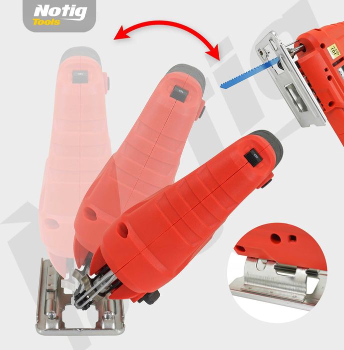 WYRZYNARKA ELEKTRYCZNA Przecinarka Piła Do Drewna Metalu 750W + OSTRZE