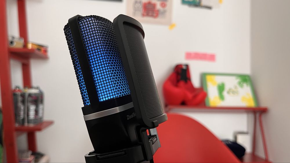 Microfone para podcast Zealsound435904540910571521