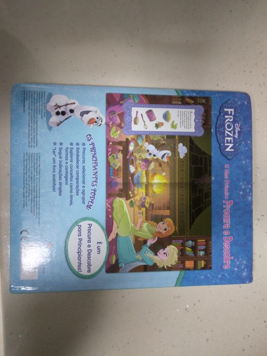 Livro da "Frozen"