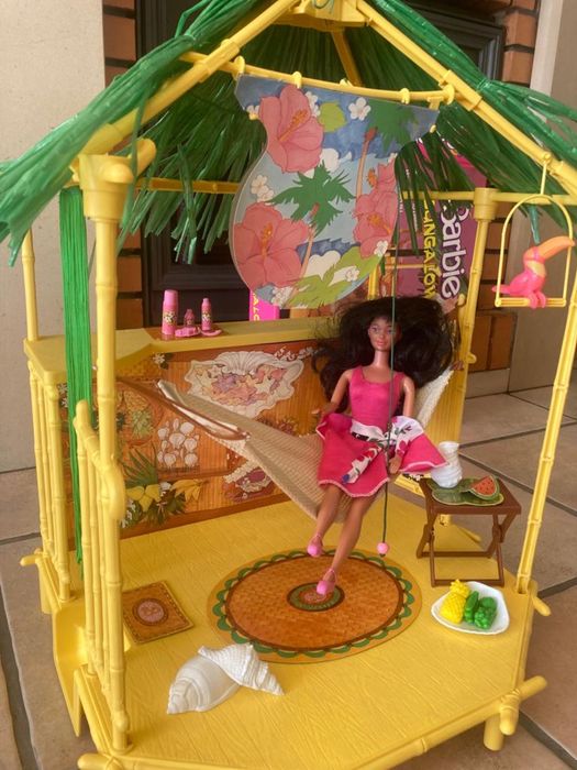 Barbie bungalow na caixa