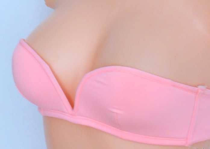 River Island bardotka kąpielowa usztywniana 34