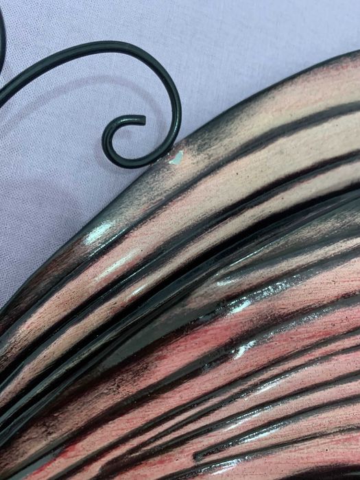 Decoração Parede Borboleta de Metal - 34 x 33 cm